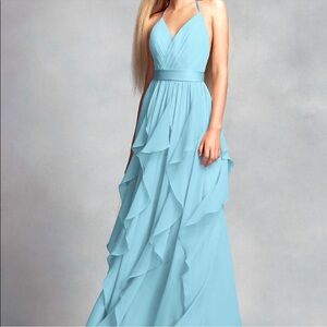 NWT! Vera Wang Long Halter Dress